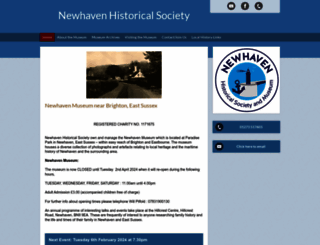 newhavenhistoricalsociety.org.uk screenshot
