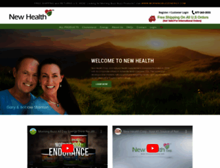 newhealthcorp.com screenshot