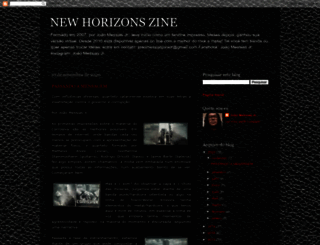 newhorizonszine.blogspot.com.br screenshot