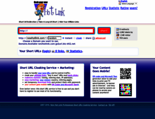 newhotlink.com screenshot