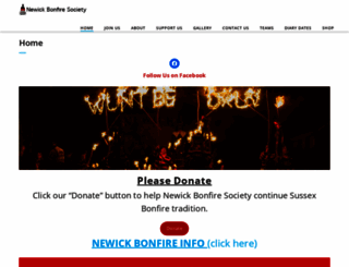 newickbonfire.com screenshot