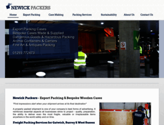 newickpackers.co.uk screenshot