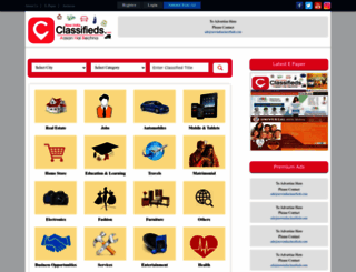 newindiaclassifieds.com screenshot