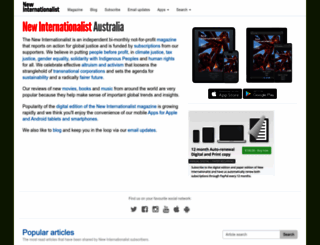 newint.com.au screenshot