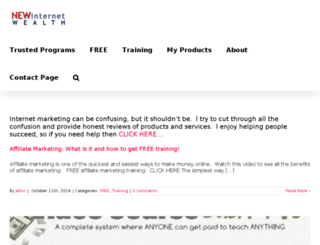 newinternetwealth.com screenshot