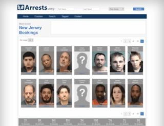 arrests newjersey inmate jersey search