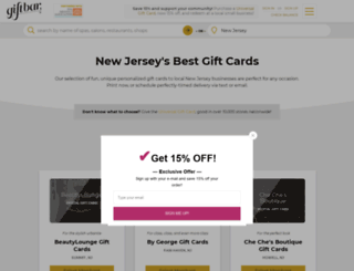newjersey.giftbar.com screenshot