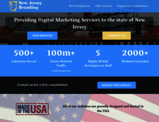 newjerseybranding.com screenshot