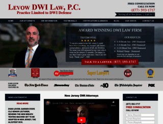 newjerseydwilawyer.com screenshot