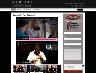 newjerseyneuropathy.com screenshot