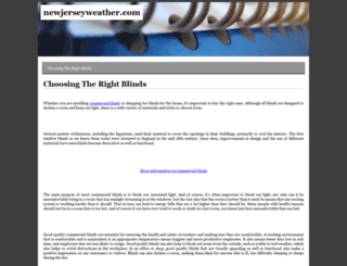 newjerseyweather.com screenshot