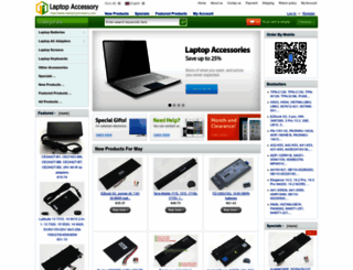 newlaptopaccessory.com screenshot