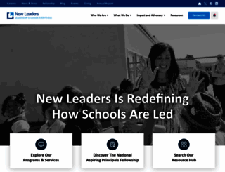 newleaders.org screenshot
