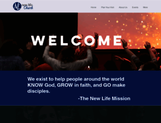 newlife-church.org screenshot