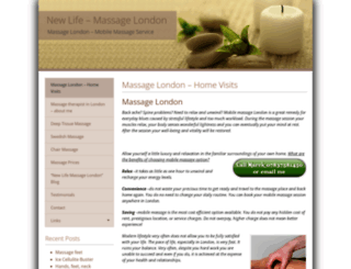 newlife-massagelondon.co.uk screenshot