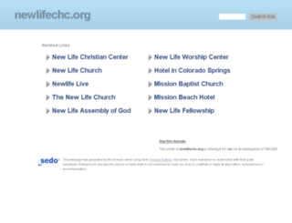 newlifechc.org screenshot