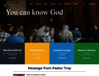 newlifecity.church screenshot
