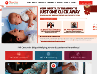 newlifefertilityclinic.com screenshot