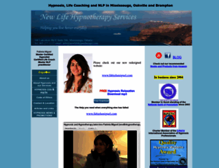 newlifehypnotherapy.com screenshot