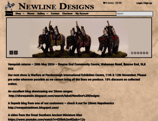 newlinedesigns.co.uk screenshot