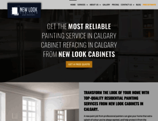 newlookcabinets.com screenshot