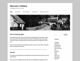 newlucehistory.co.uk screenshot
