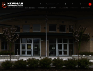 newman.slcschools.org screenshot