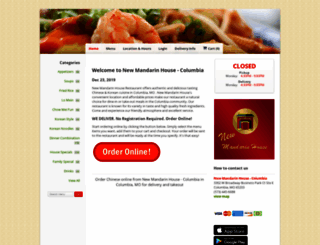 newmandarinhousemo.com screenshot