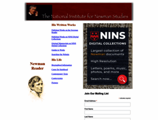 newmanreader.org screenshot