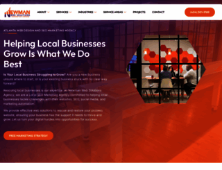 newmanwebsolutions.com screenshot