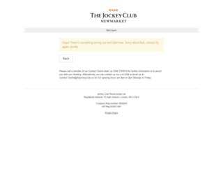 newmarkettickets.thejockeyclub.co.uk screenshot