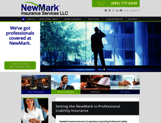 newmarkins.com screenshot