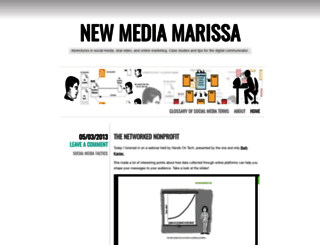 newmediamarissa.wordpress.com screenshot