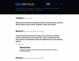 newmethods.org screenshot
