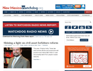 newmexico.watchdog.org screenshot