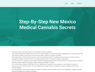 newmexicomedical2cannabis.weebly.com screenshot