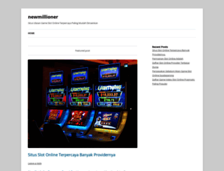 newmillioner.com screenshot