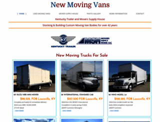 newmovingvans.com screenshot