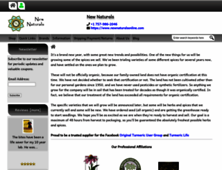 newnaturalsonline.com screenshot