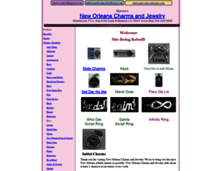 neworleanscharmsandjewelry.com screenshot