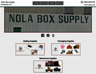 neworleansmailingsupplies.com screenshot