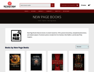 newpagebooks.com screenshot