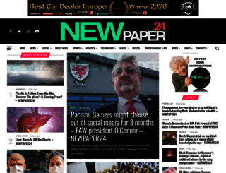 newpaper24.com screenshot