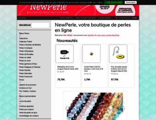 newperle.fr screenshot