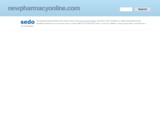 newpharmacyonline.com screenshot