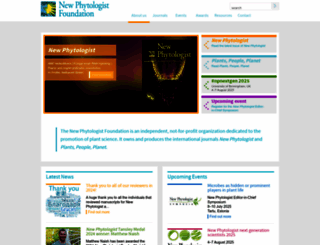 newphytologist.org screenshot