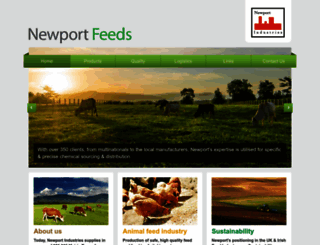 newport-feeds.co.uk screenshot
