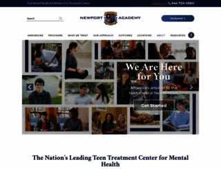 newportacademy.com screenshot