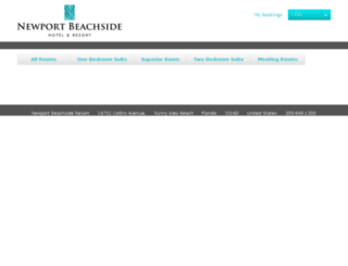 newportbeachsideresort.reztrip.com screenshot
