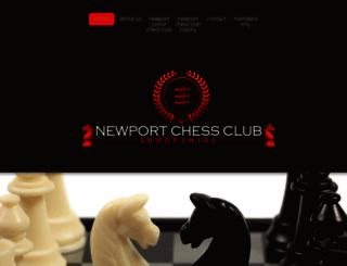 newportchessclub.com screenshot